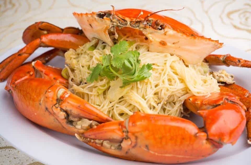 Crab at Bay Seafood Restaurant